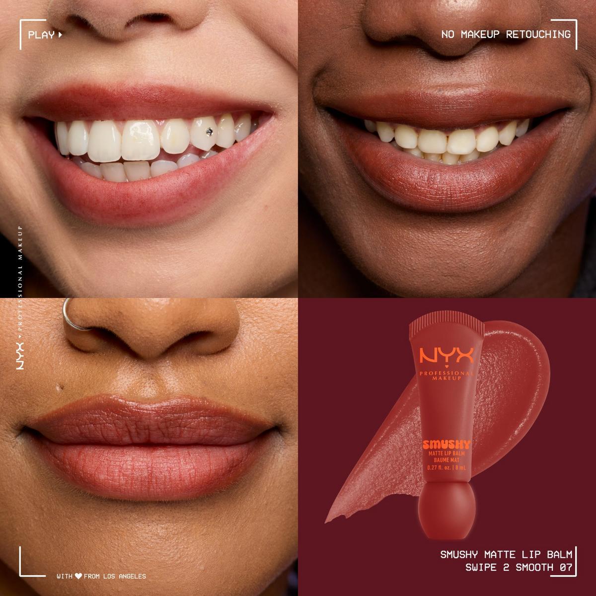 Smushy Matte Lip Balm - Swipe 2 Smooth