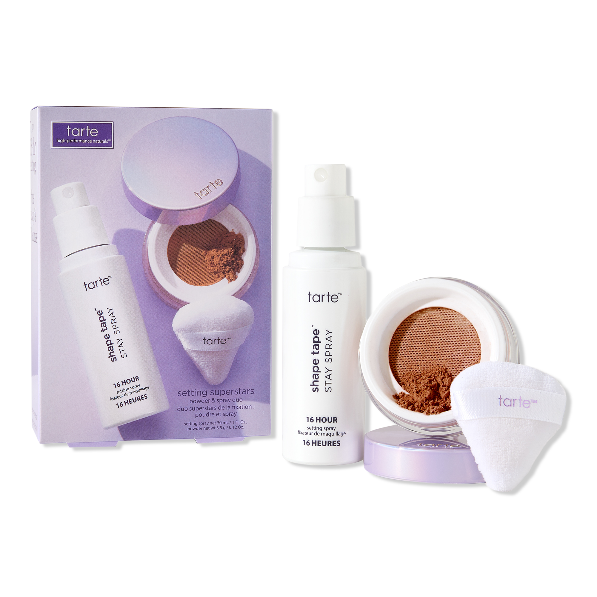 Tarte Setting Superstars Powder & Spray Duo #1