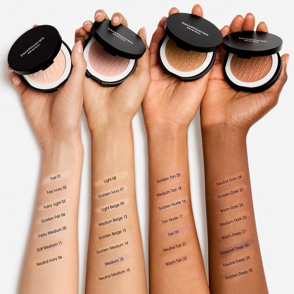 bareMinerals ORIGINAL Talc-Free Pressed Powder Foundation Mineral SPF 15 #4