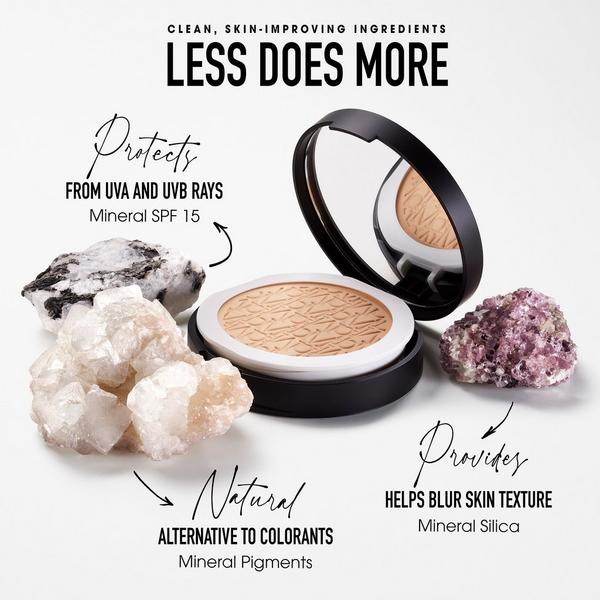 bareMinerals ORIGINAL Talc-Free Pressed Powder Foundation Mineral SPF 15 #8
