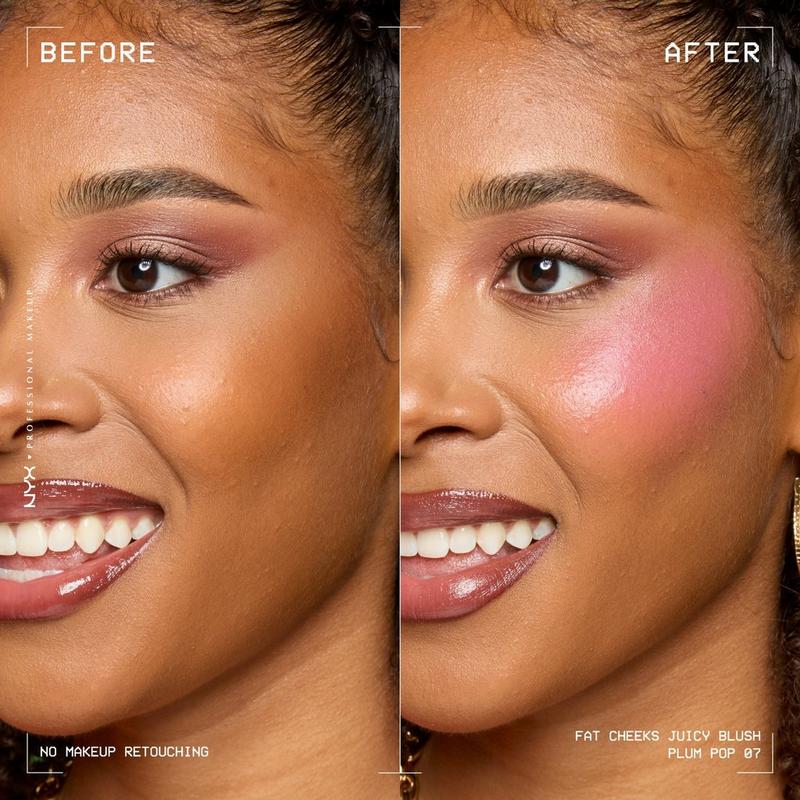 Fat Cheeks Dewy Liquid Blush - Plum Pop