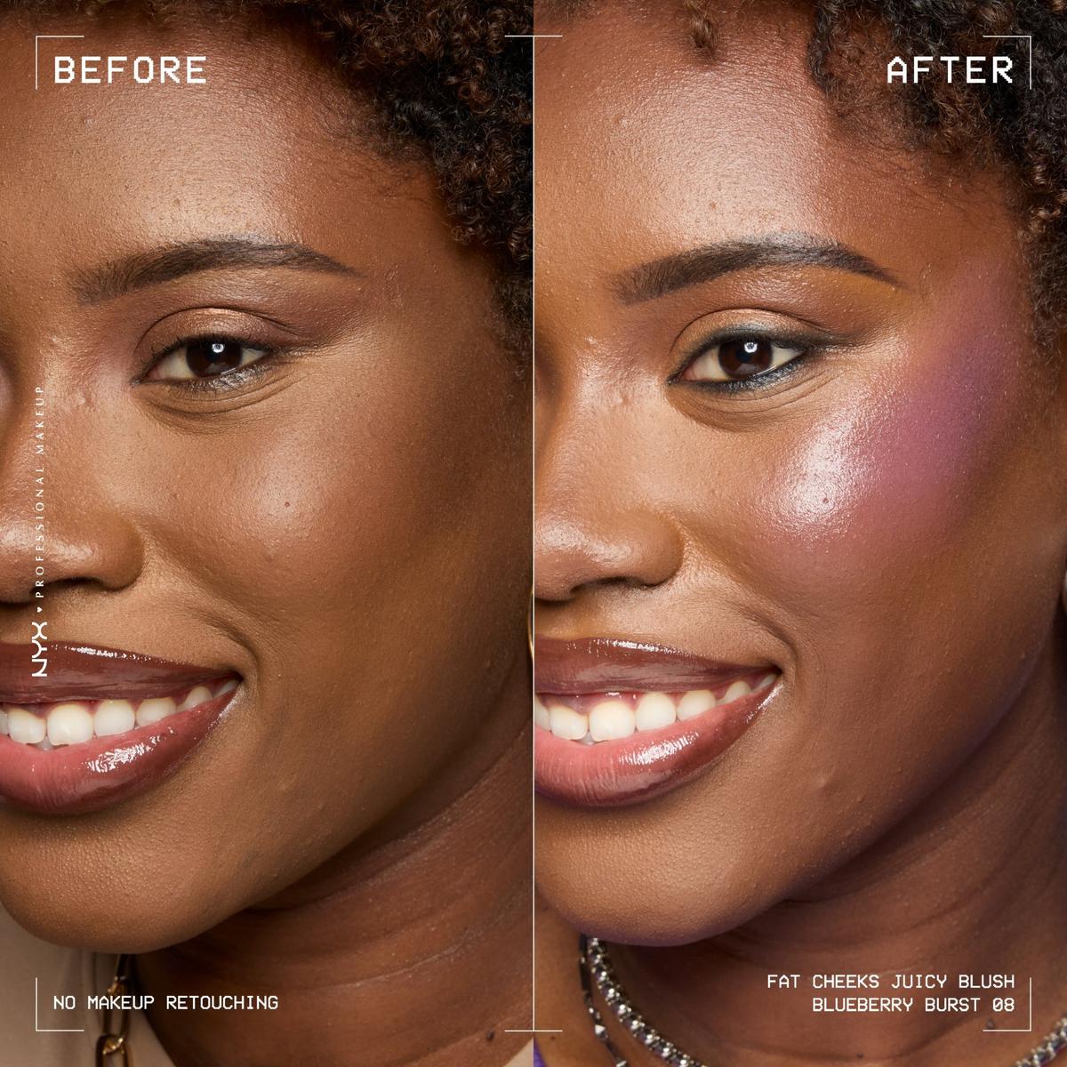 Fat Cheeks Dewy Liquid Blush - Blueberry Burst