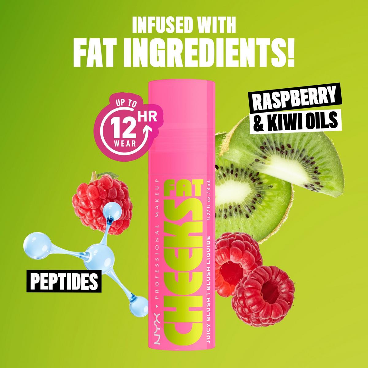 Fat Cheeks Dewy Liquid Blush - Dragon Fruit Drip