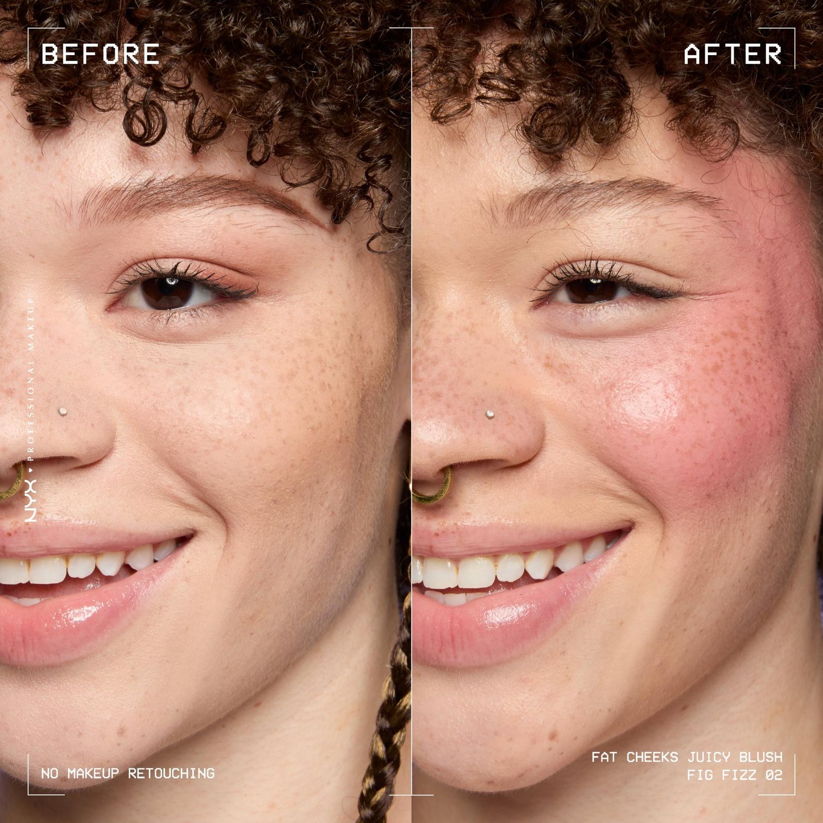 Fat Cheeks Dewy Liquid Blush - Fig Fizz