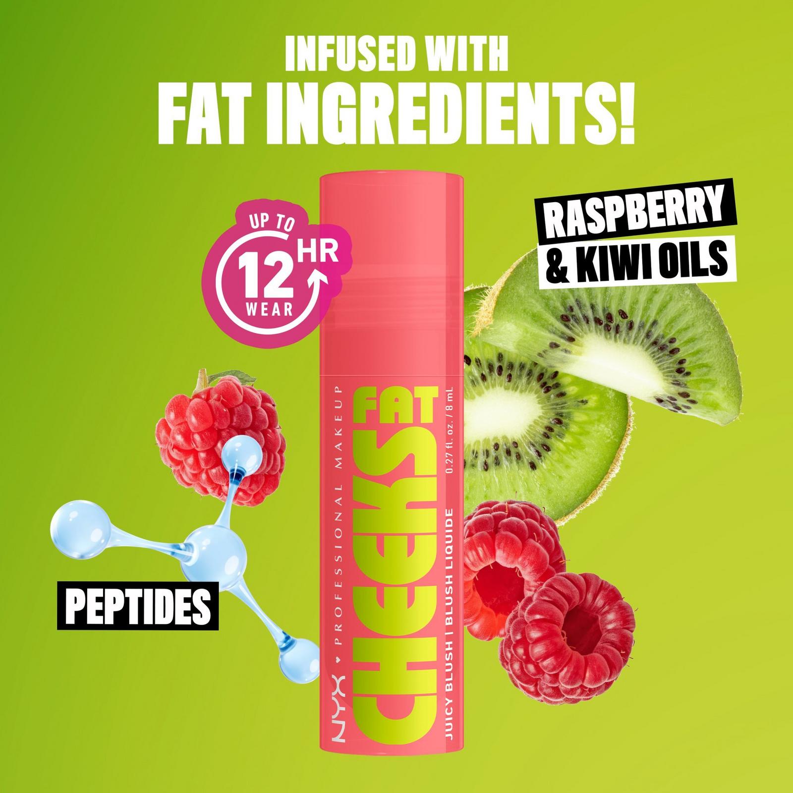 Fat Cheeks Dewy Liquid Blush - Fig Fizz