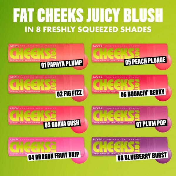 NYX Professional Makeup Fat Cheeks Dewy Liquid Blush #6