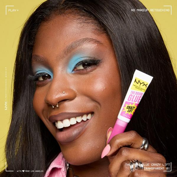 NYX Professional Makeup The Brow Glue Crazy Lift #9