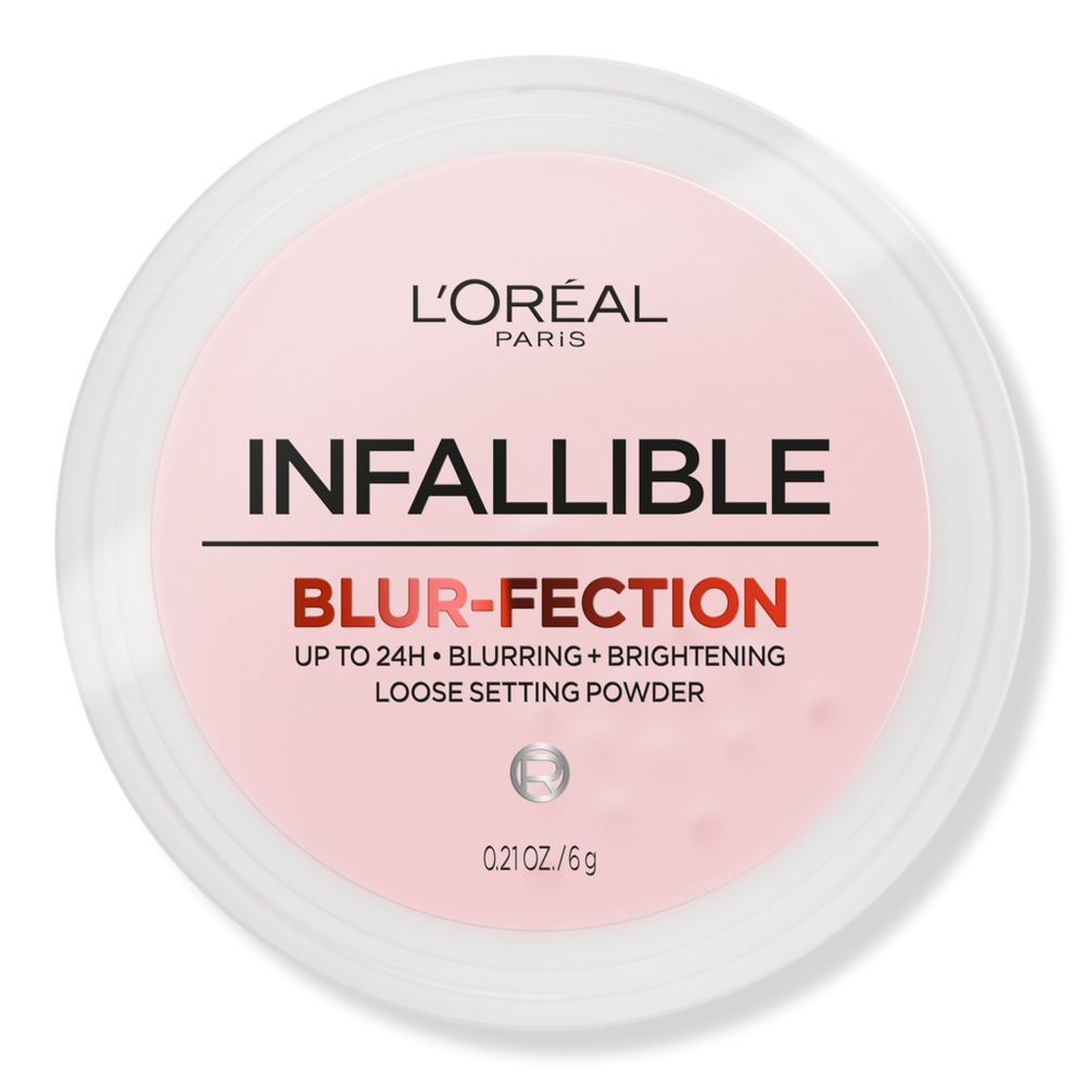L'oreal Infallible Blur-fection Longwear Loose Setting Powder - Brightening Deep Pink