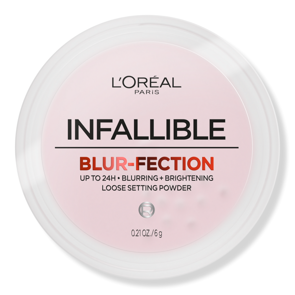 L'oreal Infallible Blur-fection Longwear Loose Setting Powder - Brightening Light Pink