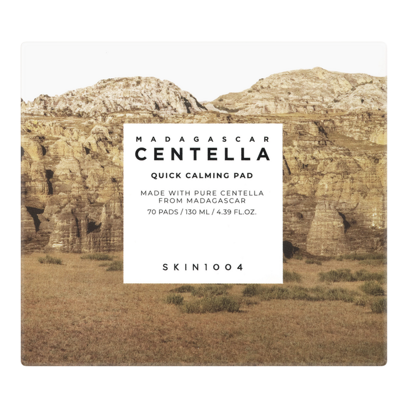 パック・フェイスマスク MADAGASCAR CENTELLA QUICK CALMING PAD SKIN1004 Madagascar Centella Quick Calming Pad (70 pcs) – Skin Cupid