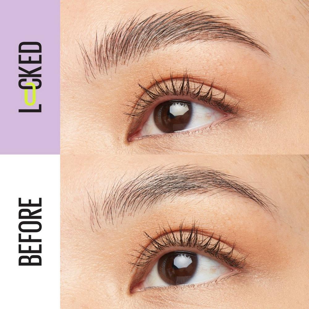 Super Lock Brow Glue Waterproof Eyebrow Gel - Deep Brown