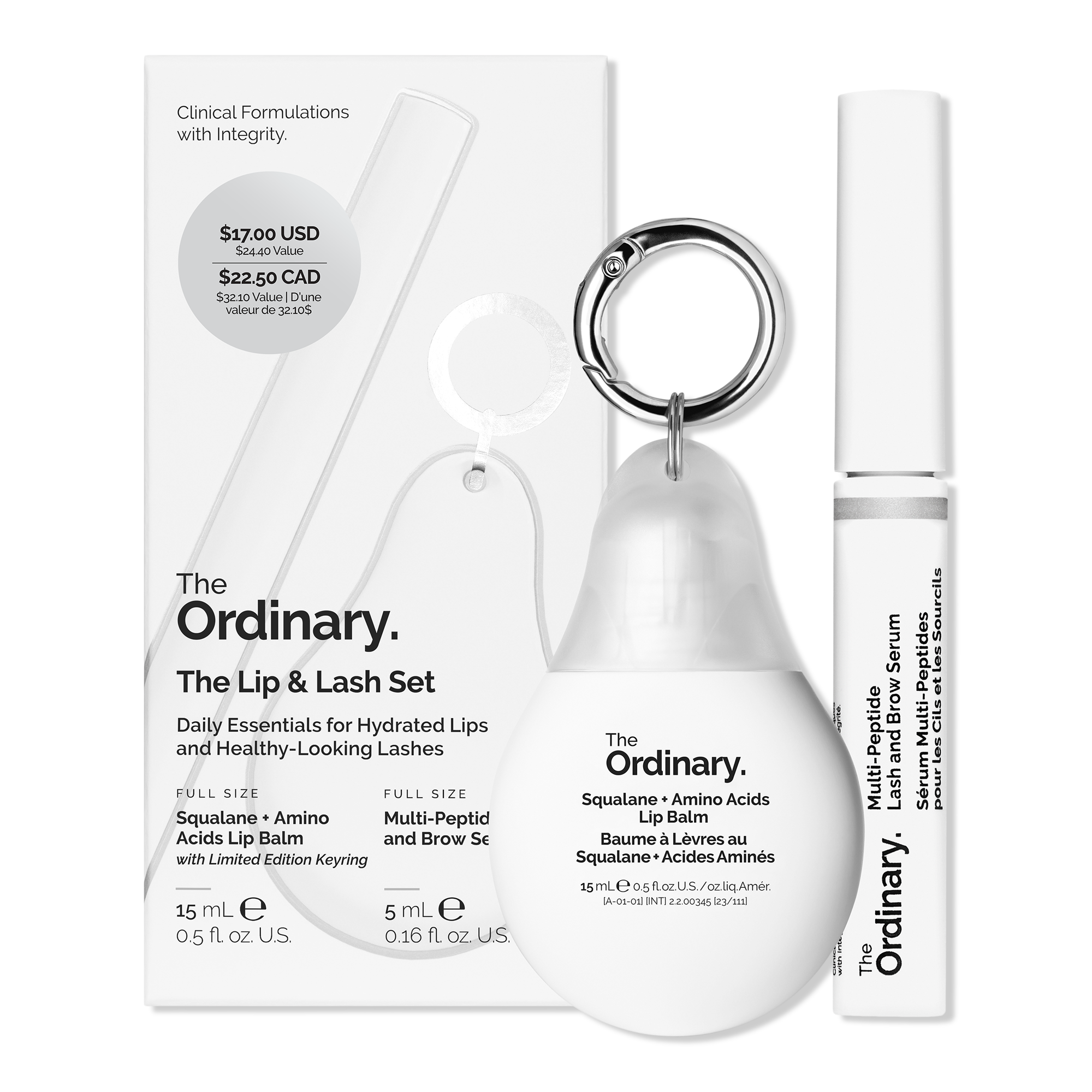 The Ordinary The Lip & Lash Set #1