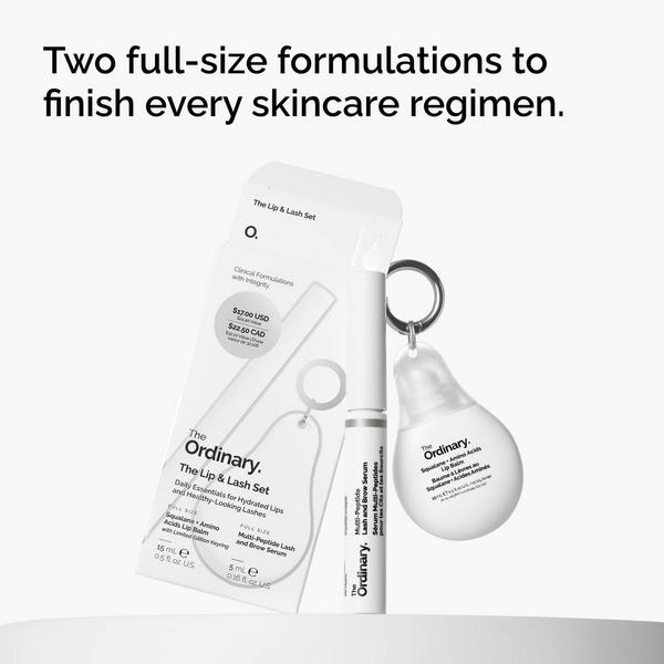 The Ordinary The Lip & Lash Set #3