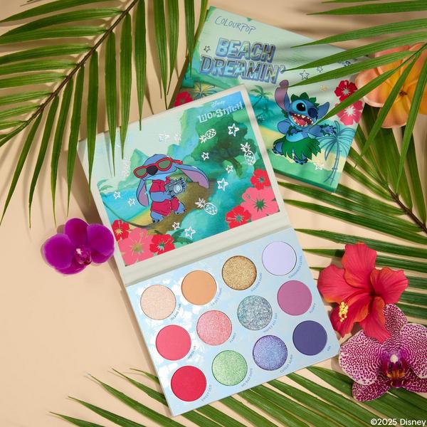 ColourPop Disney Lilo & Stitch Beach Dreamin' Eyeshadow Palette #8