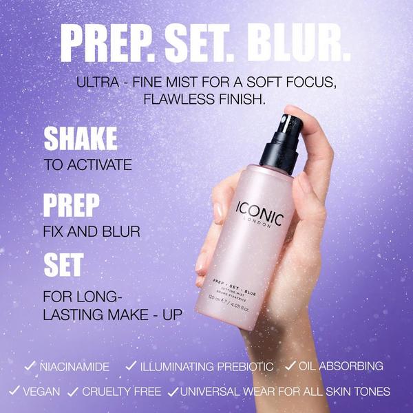 ICONIC LONDON Prep-Set-Blur Setting Mist #6