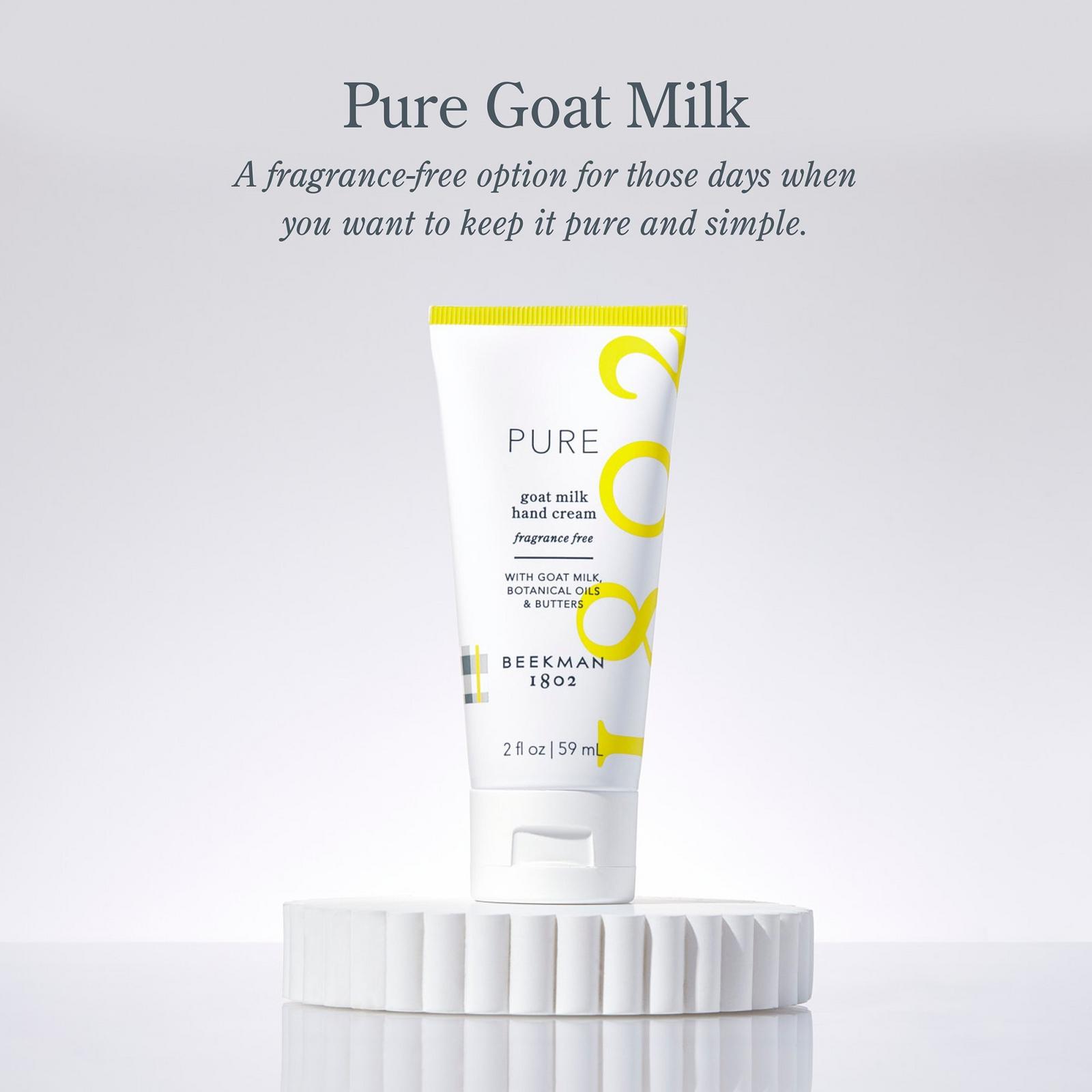 Travel Size Goat Milk Hand Cream - Fragrance Free