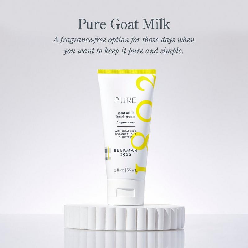 Beekman 1802 - Fragrance Free Travel Size Goat Milk Hand Cream
