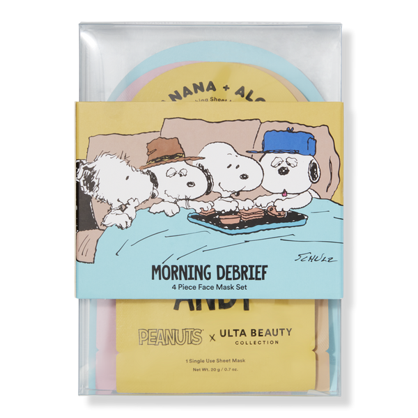 ULTA Beauty Collection Peanuts x UBC Morning Debrief Face Mask Set #1