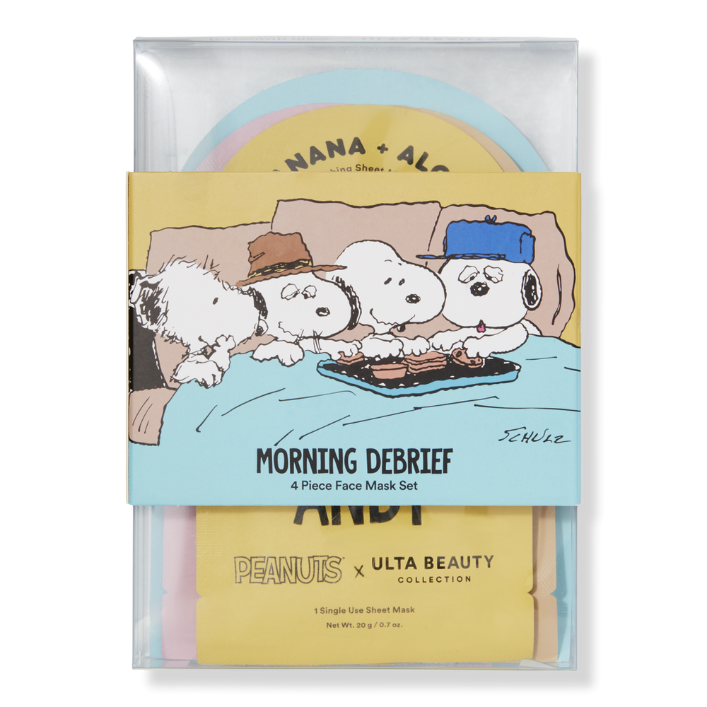 Ulta Beauty Collection Peanuts X Ubc Morning Debrief Face Mask Set