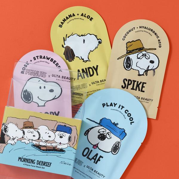 ULTA Beauty Collection Peanuts x UBC Morning Debrief Face Mask Set #3