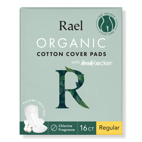Rael Regular Organic Cotton Cover Pads With Wings 3 packs Set