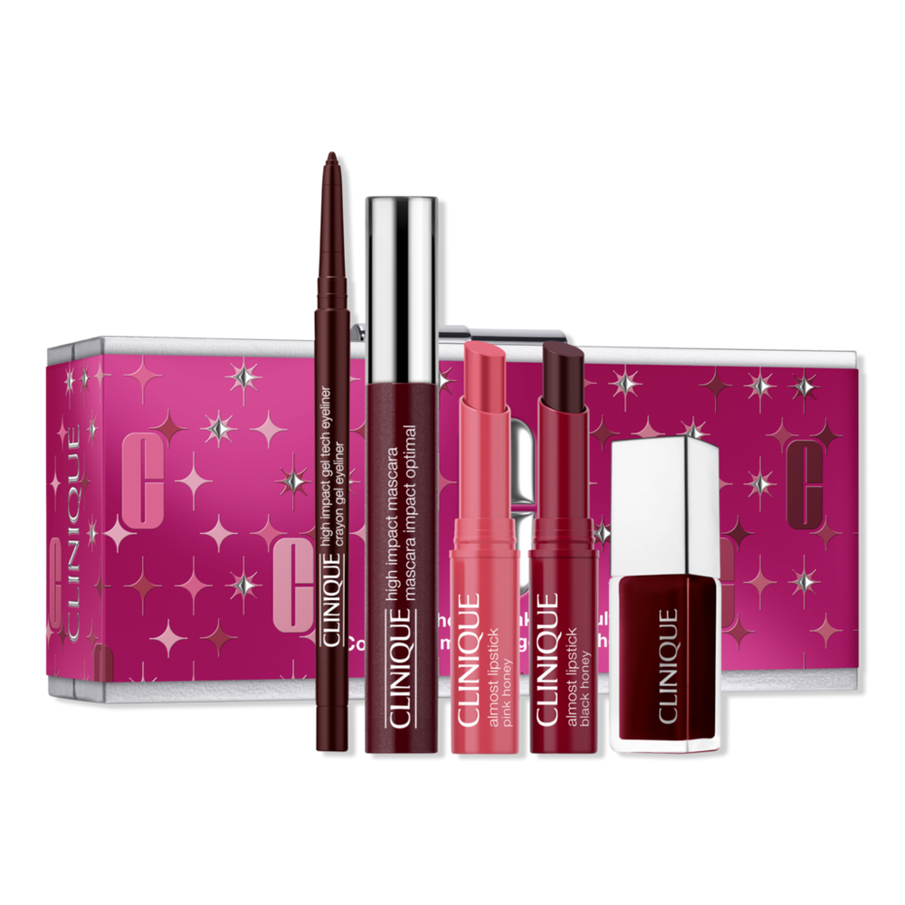 Clinique Black Honey Makeup Vault Set For $85 With Any  Purchase ($138 Value)