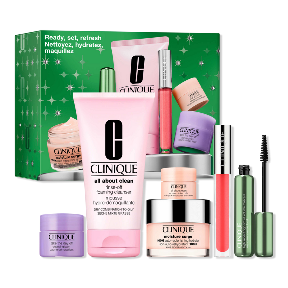 Clinique Ready, Set, Refresh: Hydrating Skincare & Everyday Makeup Set