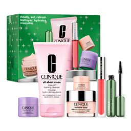 Clinique Ready, Set, Refresh: Hydrating Skincare & Everyday Makeup Holiday Gift Set