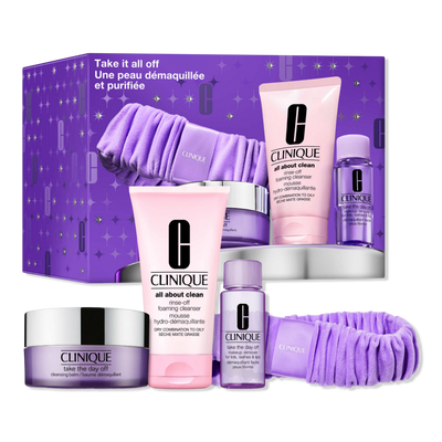 Clinique Take It All Off Makeup Remover Gift Set