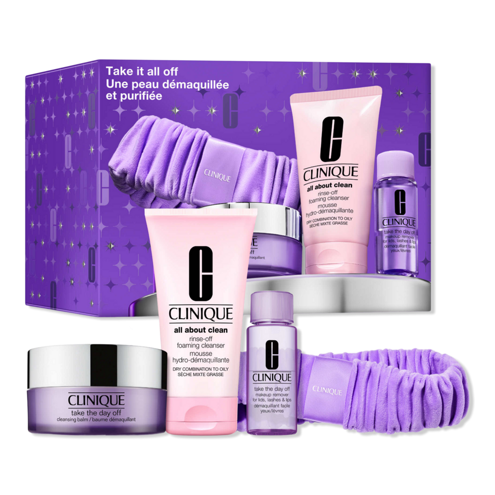 Clinique Take It All Off Makeup Remover Gift Set