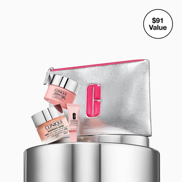 Clinique Glow from AM to PM Moisture Surge Skincare Gift Set #2