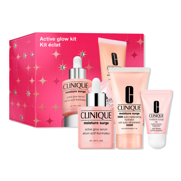 Clinique Active Glow Moisture Surge Skincare Set #1