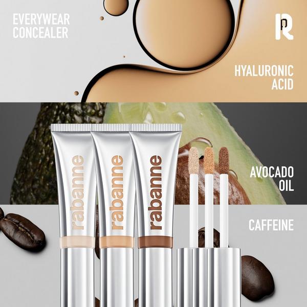 Rabanne Everywear 24-Hour Hydrating Radiant Serum Concealer #5