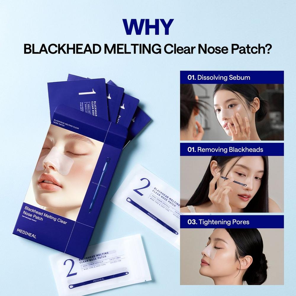 Blackhead Melting Clear Nose Patch