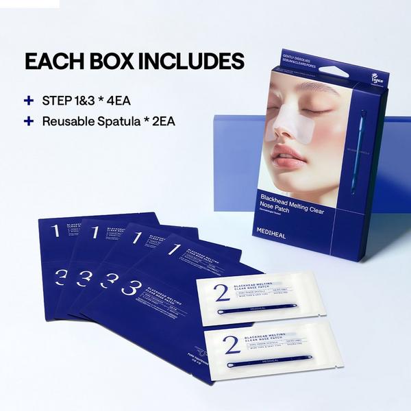MEDIHEAL Blackhead Melting Clear Nose Patch #4