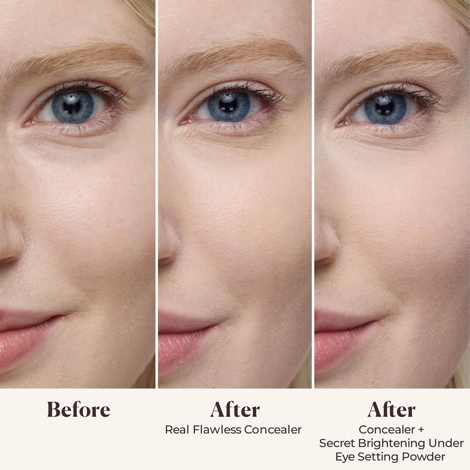 Secret Brightening Color Correcting Longwear Under Eye Setting Powder - Translucent