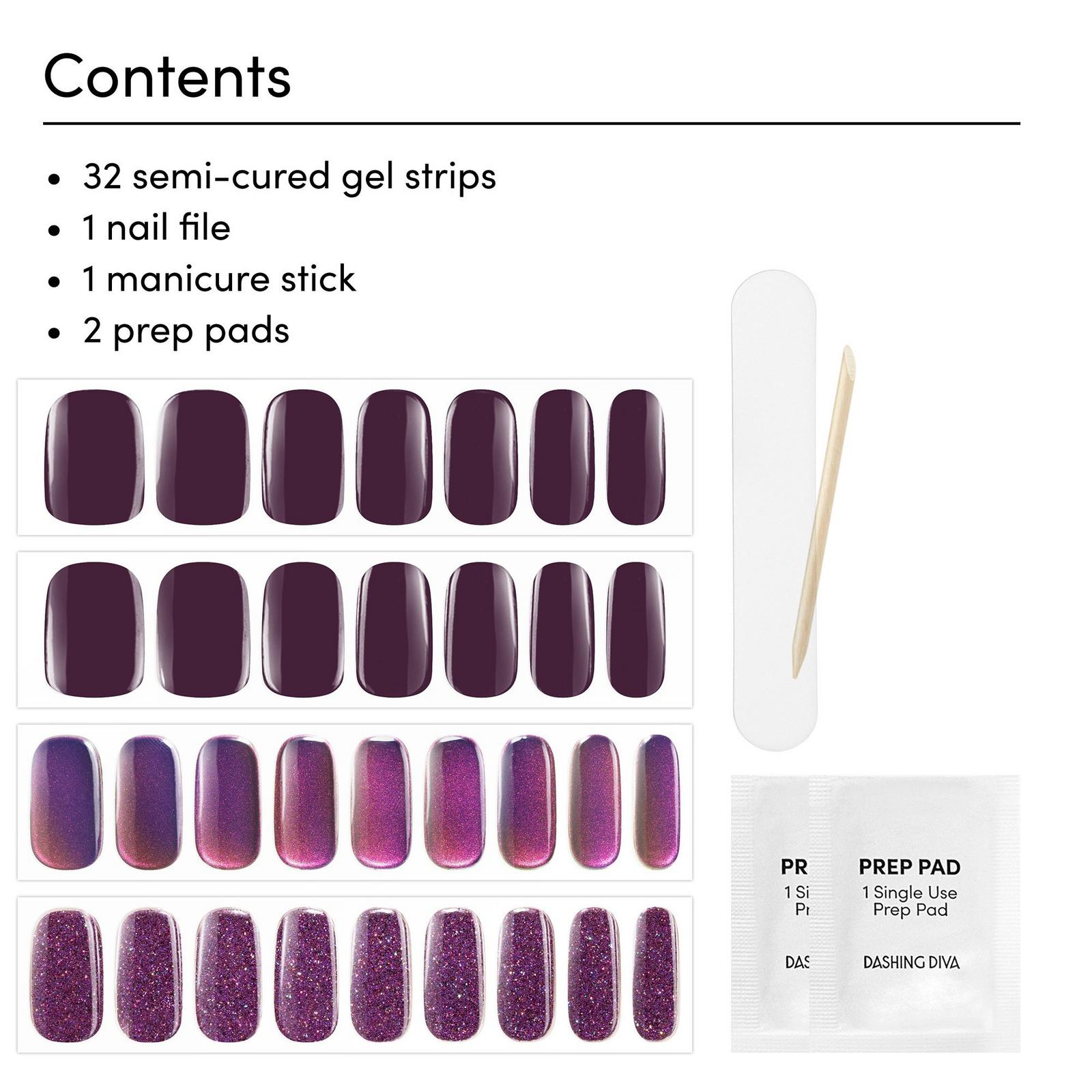 Glaze Semi-Cured Gel, Amethysta