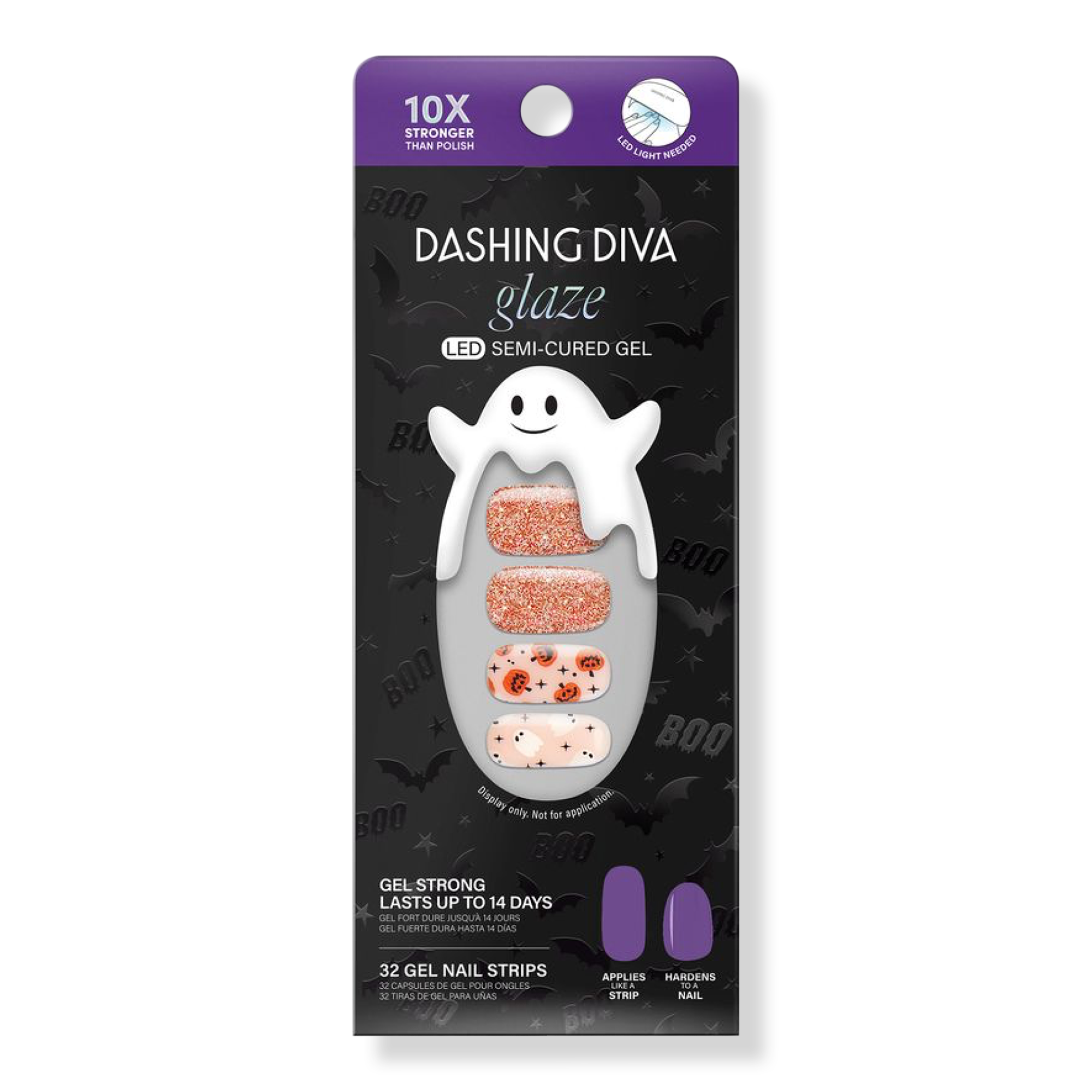 Dashing Diva Glaze Semi-Cured Gel, Happy Haunting #1