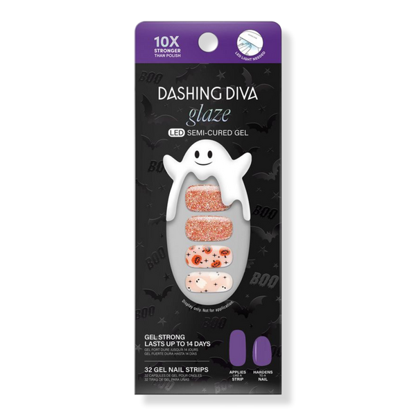Dashing Diva Glaze Semi-Cured Gel, Happy Haunting #1