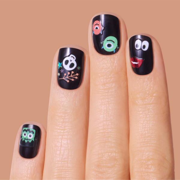 Dashing Diva Magic Pick Nail Stickers, In Love with a Monster #3