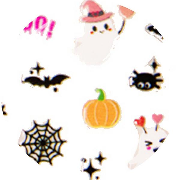 Dashing Diva Magic Pick Kids Nail Stickers, Pretty Scary in Pink #4