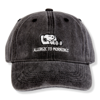 Peanuts x UBC Allergic to Mornings Baseball Hat