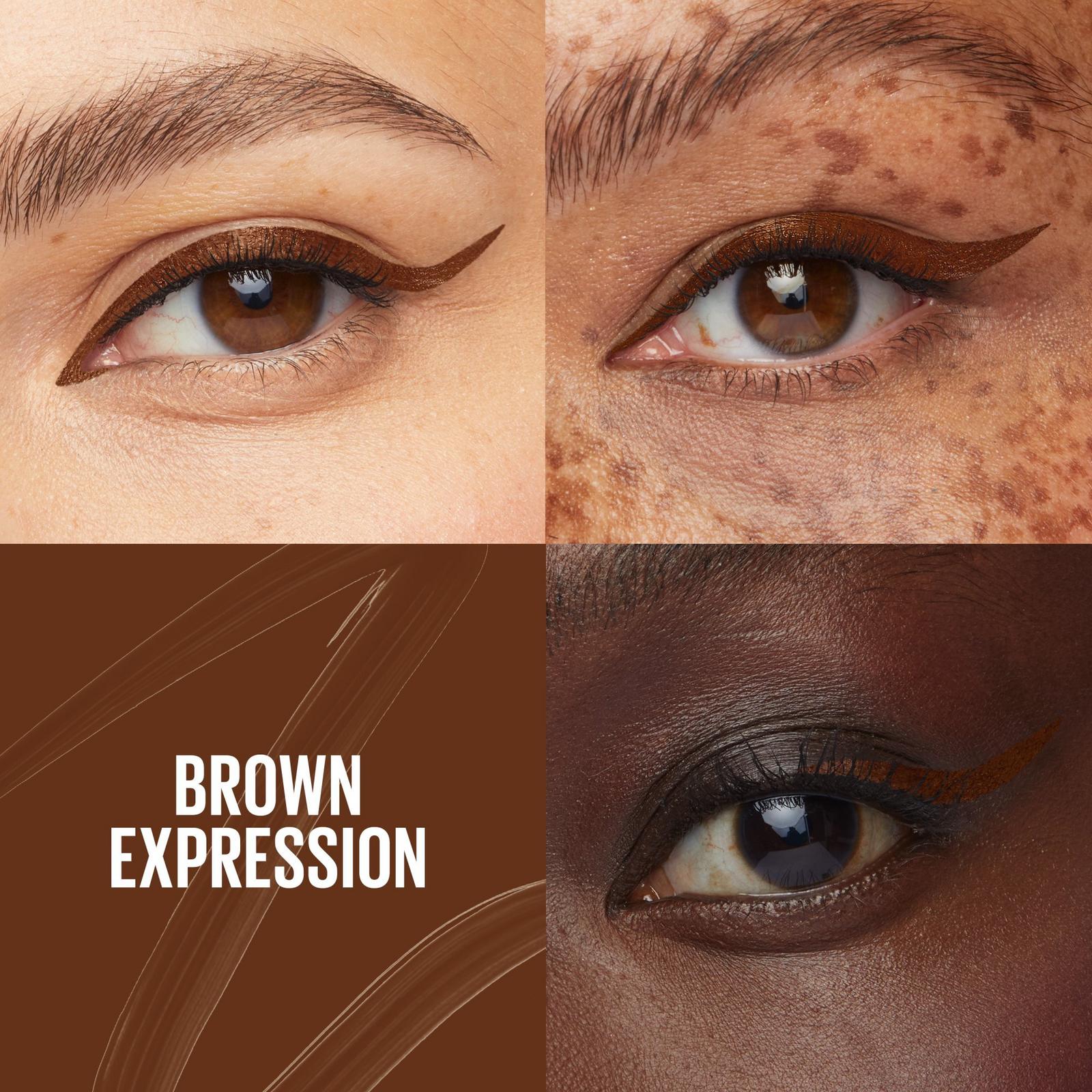 Tattoo Studio Dip-Ink Liquid Eyeliner - Brown Expression