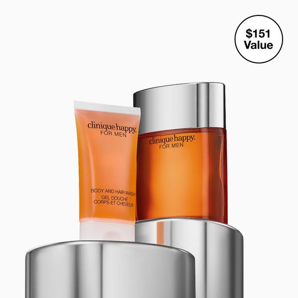 Clinique Happy for Him Men's Cologne & Body Wash Holiday Gift Set #2