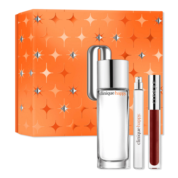 Clinique Perfectly Happy Perfume & Lip Gloss Holiday Gift Set #1