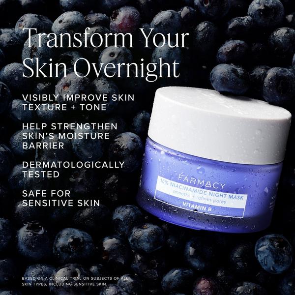 FARMACY 10% Niacinamide Night Mask #2