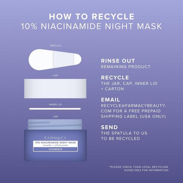 FARMACY 10% Niacinamide Night Mask #7
