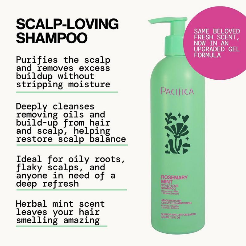 Pacifica - Rosemary Mint Scalp Love Shampoo | Ulta Beauty