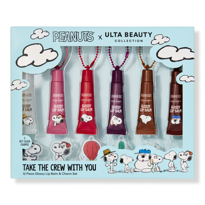 ULTA Beauty Collection Peanuts x UBC Take The Crew With You Glossy Lip Balm and Keychain Set