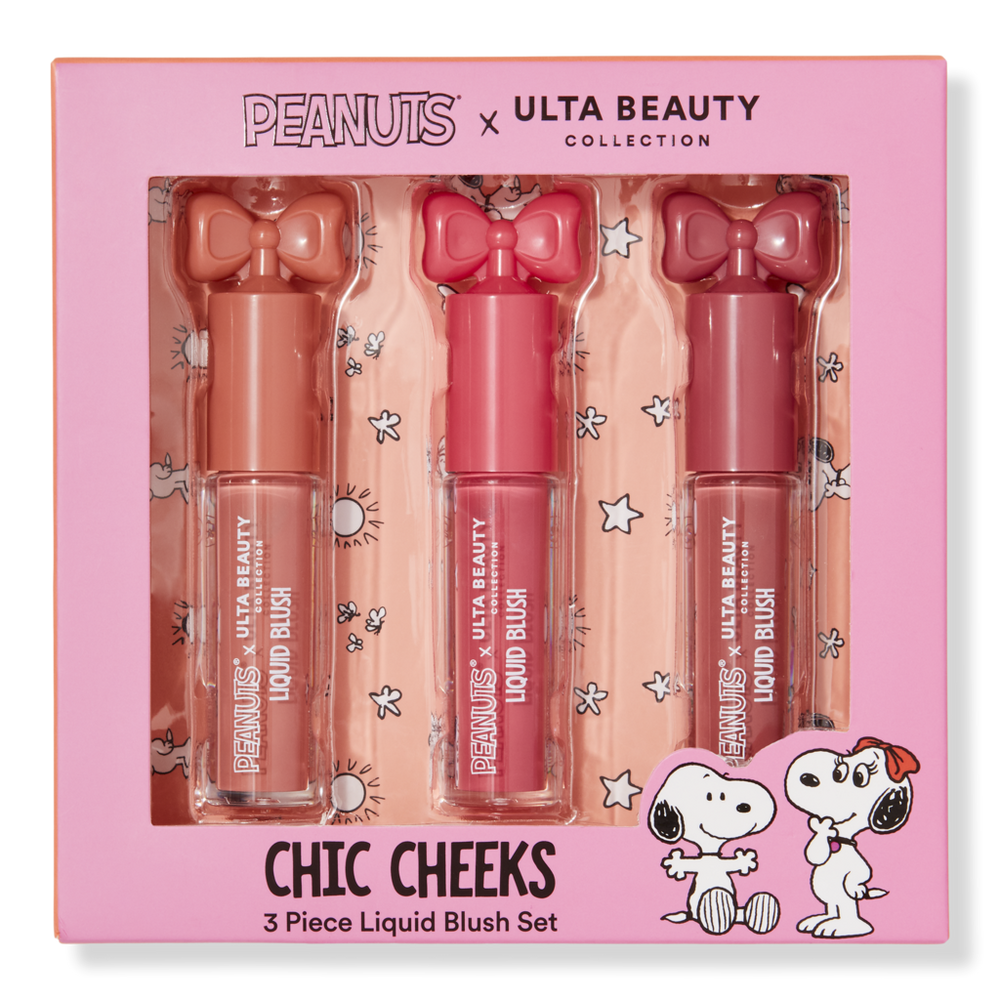 Ulta Beauty Collection Peanuts X Ubc Chic Cheeks Liquid Blush Set